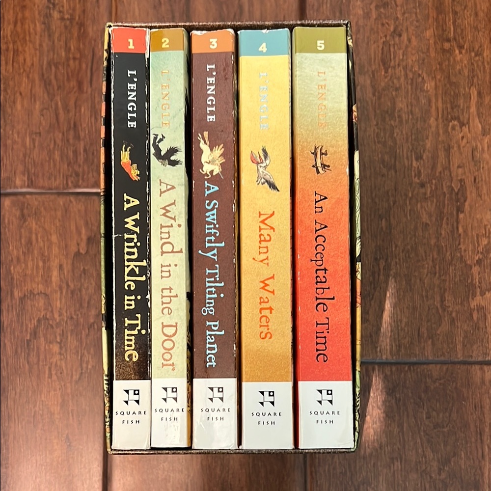 Wrinkle in Time Quintet L'Engle Book Set
